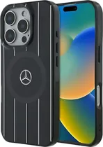 Capa Mercedes-Benz para iPhone 16 Pro Max MEHMP16X23HRSK - Black