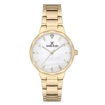 Relogio Femenino Analógico Daniel Klein DK.1.12702-4 Dourado