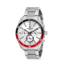 Relógio Analógico Masculino Daniel Klein Exclusive DK12134-1 - Prata