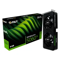 Placa de Vídeo RTX-5060TI 8GB GDDR7 128BIT Palit Dual NE7506T019P1-GB2062D