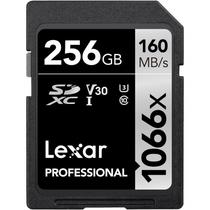 Cartao SD 256GB Lexar Professional 1066X 160MB/s Silver/LSD10662