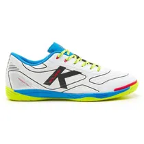 Chuteira de Futsal Kelme Goleiro SS24 Branco/Azul 38 (Eu)