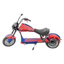 Motocicleta Elétrica Iz Y3 - 1500W - 65KM/H - 40" - Até 120KG - Usa America