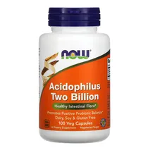 Now Acidophilus Two Billion 100 Cápsulas