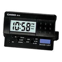 Relógio Despertador Casio PQ-10-1R Preto