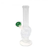 Bong de Vidro Caveira Green