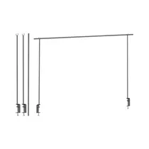 Barra Decorativa para Mesa KPM 039823 135/250 CM Gris