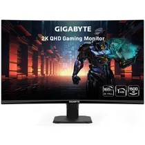 Monitor Gamer Curvo Gigabyte Aorus GS27QC 27" QHD 165 HZ - Preto