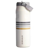 Garrafa Termica Stanley Aerolight Iceflow Bottle de 710 ML - Cream Ash Stripe