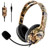 Headset Gamer Nyko Standard Issue com Fio - Camuflado