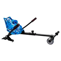 Cadeira para Scooter Hover Kart Keen / Carrinho para Hoverboard - Camuflado Azul