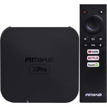 TV Box Amiko Xpro 4K Uhd com 2/16GB Wi-Fi/A10/Bivolt - Preto