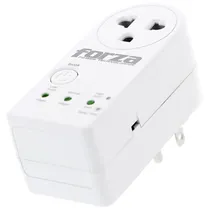 Tomada com Proteção Forza FVR-4402B 4400W/220V - Branco