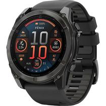 Relogio Smartwatch Garmin Fenix 8 Sapphire 51MM - Carvao Gray/Black (010-02905-20)