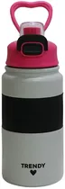 Garrafa Térmica Trendy 18441 600ML - Cinza