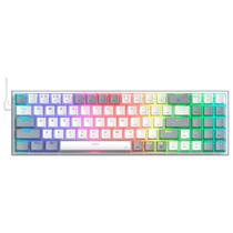 Teclado Redragon Pollux K628WG-RGB Mecanic Usa Switch - Red