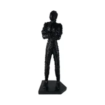 Figura Decorativa Concepts 437-5011458 50.5 CM Negro