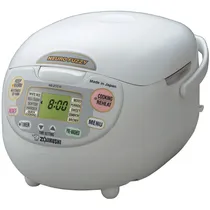 Panela Elétrica de Arroz Zojirushi NS-ZCC18WZ Neuro Fuzzy 10 Xícaras 110V – Branco