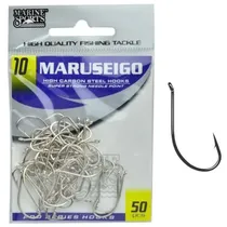 Anzuelo Marine Maruseigo Nickel 10 c/50