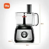 Mondial Multi Procesador Turbochef MPN-01BF 3.2L/1000W 220V