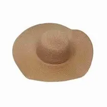 Original Sombrero de Papiro K57249-1 12CM Marron
