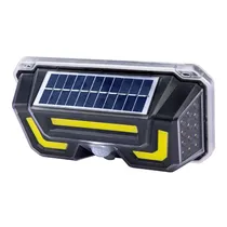 Lampada LED Solar LS-024 Bionic Light com Sensor de Movimento - Preto