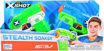 Lancador de Agua X-Shot Stealth Soaker Zuru - 01227 (2 Pecas)