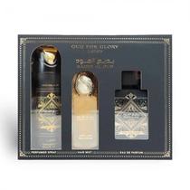 Kit Perfume Lattafa Bade'e Oud For Glory Unissex 3PCS