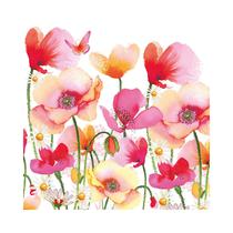 Servilletas de Papel PPD Aquarell Poppies & Daisies 1331922 33 X 33 CM 20 Unidades