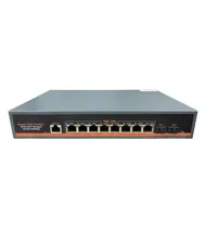 F. Switch 08POE 120W 10/100/1000MBPS 8POE RJ45+2SFP G0802GBM