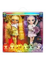 Mga Muneca Rainbow High Cheer Sunny/Violet Pack de 2 Munecas Plastico 3 Anos+ Multicolor