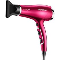 Secador de Cabelo Mondial SC-36 2000 W 110V - Chrome Pink