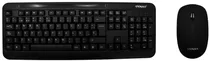 Teclado + Mouse Wireless Satellite AK-725G - Black (Espanhol)