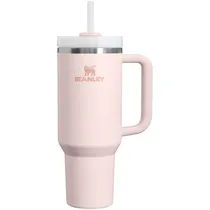 Copo Térmico Stanley The Flowstate Quencher H2.0 Tumbler 10-10827-821 - 887ML - com Canudo - Rose Quartz 2.0