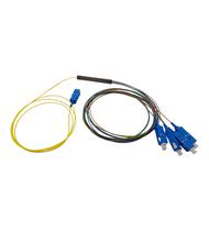 F. Splitter 1*4 0.9MM 1.0M SM SC-Upc PLC Color