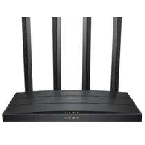 Roteador TP-Link Archer AX12 AX1500 Dual Band / 2.4GHZ / 5GHZ / Wi-Fi 6 / 4 Antenas - Preto