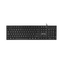 Teclado FTX FTXK22 USB Negro (Portugues)