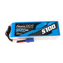 Gens Ace 22.2V 5100MAH 80C 6S Lipo G-Tech EC5 Plug