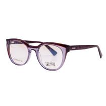 Armacao para Oculos de Grau RX Visard VLF9108 49-21-140 C1 - Bordo/Transparente