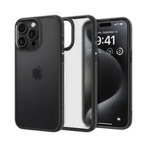 Estuche Protector Spigen Ultra Hybrid para iPhone 15 Pro ACS06709 Frost Black