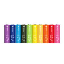 Pilhas Xiaomi Alcalina Rainbow LR6 - AA - 10 Unidades