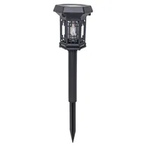 Lampada Solar para Jardim com Estaca Preta