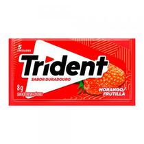 Chicletes Trident Brasileiro Morango 8G