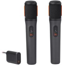 Microfone JBL Partybox Wireless Mic - Black (2 Unidades)