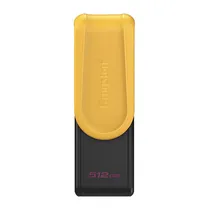 Pendrive Kingston Exodia s 512GB USB 3.2 - Preto / Amarelo (DTXS/512GB)