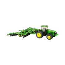 Juguete Tomy John Deere Tractor 8320R With 637 Disk LP51306