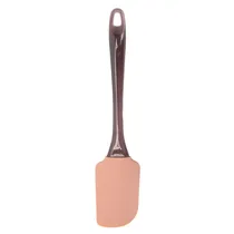 Espátula de Silicone com Cabo Preto - Cinza Azulado
