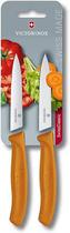 Victorinox Unisex Set de Cuchillo Acero Inoxidable 10CM Orange