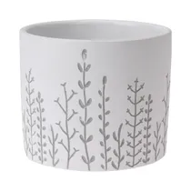 Maceta de Cerámica KPM 038286 14 X 12 CM Blanco Surtido