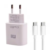Carregador Xiaomi 67W USB-C/USB-A/Cabo USB-C White